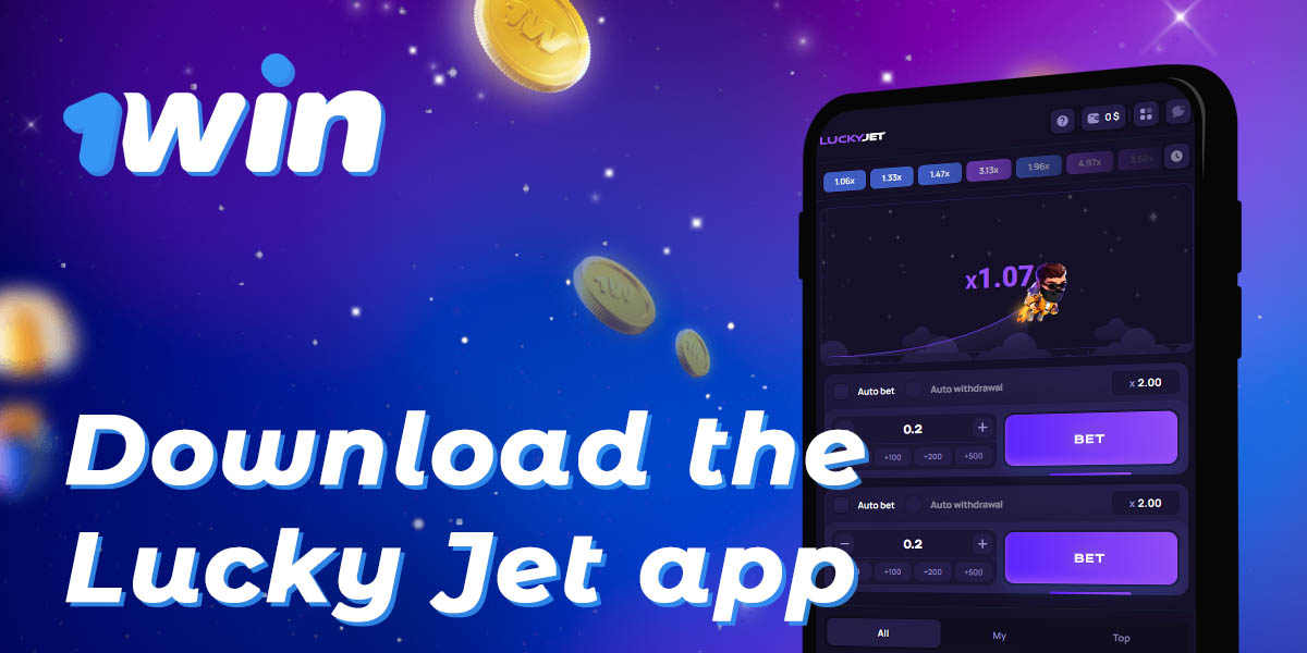 How and on which devices you can download 1Win application for Lucky Jet game